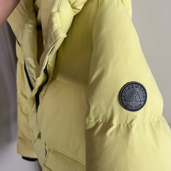 Alpine Design Light Yellow Jacket - Picture 6 of 11